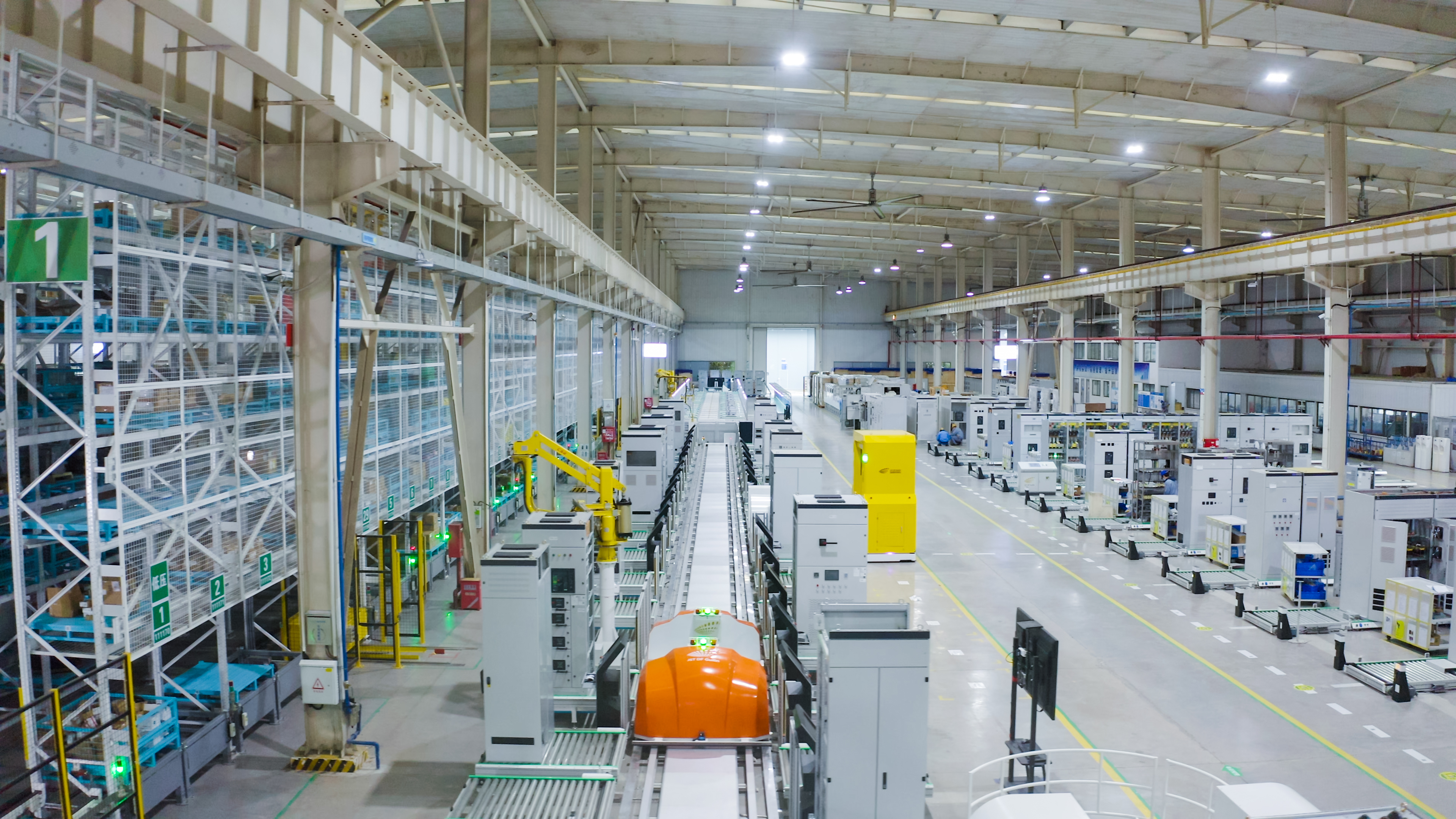 金盘科技桂林基地储能装备数字化工厂高端干式变压器数字化工厂竣工